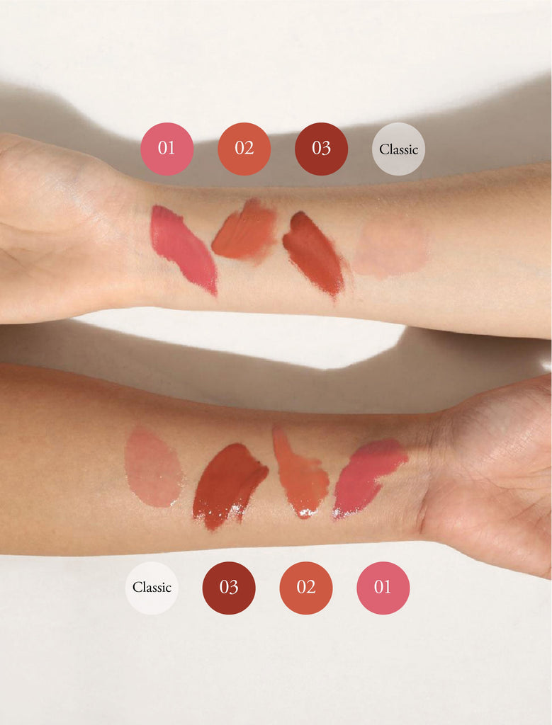 Tinted Lively Gloss G02 - Neutral Coral